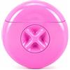Kaiyo Rasoio portatile 3 in 1 da donna, con lamette, barra idratante e spray d'acqua ricaricabile, 10 cm, colore: rosa