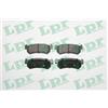 LPR Kit pastiglie freno, Freno a disco LPR 05P1199