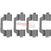 METZGER Kit accessori, Pastiglia freno METZGER 109-1707