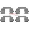 METZGER Kit accessori, Pastiglia freno METZGER 109-1709