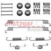 METZGER Kit accessori, Ganasce freno METZGER 105-0889