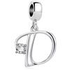 MariaFonte Charm New 2024 MariaFonte Adatto per Tutte Marche Bracciali Collane Lettera Alfabeto Iniziale Nome Argento Compleanno Anniversario Ciondoli Originale Amicizia Mamma Bead Cuore Natale Pendente