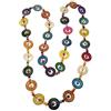 PRETYZOOM, collana etnica bohémien, lunga collana di perle colorate, vintage, fatta a mano, gioiello boho, per donne, per la festa della mamma