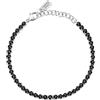 LA PETITE STORY Bracciale Donna in Acciaio, Cristalli, Collezione TENNIS, Idee Regalo Donna
