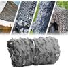 CARXB Rete Mimetica 2x3m Grigio Protezione Solare Varie Misure e Colori Frangivista Reti Mimetiche per 210d 3x4m 4x6m Caccia Telo Mimetico Nascondersi Ombra Giardino Tempo Libero Campeggio Feste Bar