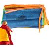 Ruwshuuk Bandierine Tibetane da Preghiera da Esterno | 20 Pezzi Stendardi Zen Buddhista - Decorazione Pacifica Sacri Tibetani 25x15 Cm per Parete Cortile Esterno Interno