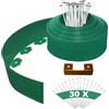 YEEBECA Bordura Per Aiuola 10CM Altezza 10M Lunghezza | Kit Per Bordura Per Giardino Con 30 Ancoraggi In Acciaio Adatto Per Bordura Per Giardino Design - Spessore 3MM