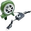 Generico Soffiatore elettrico per barbecue Pompa d'aria centrifuga con ventilatore portatile 12V sostitutivo AC e DC a doppio scopo il campegg