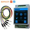 KONLEN Tuya Sensore di livello dell'acqua WIFI Smart Home Perdite Allarme inondazione Controller Misuratore Piscina Vape Serbatoio Rilevatore di flusso Protezione dalle perdite