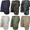 BEVAMA Pantaloncini cargo tattici da uomo Pantaloncini militari tascabili alla moda Camouflage estivo da jogging Sport Pantaloni corti da trekking da lavoro maschile casual