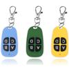 kebidumei 1pc 433 mhz Clonazione Colorata Telecomando Copia Elettrica Controller Trasmettitore Senza Fili Interruttore 4 Chiavi Chiave Dell'automobile Fob 433 MHz