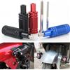 Hotoray 2pc Moto Parafango Faretto Staffa LED Faro Fendinebbia Base di Supporto M8/M6 Modifica Esterna In Lega di Alluminio Brackt