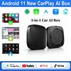 NONE 2026 Android13 CarPlay Ai Box Kowankit Adattatore USB Wireless Android Auto 3 in 1 Plug & Play per Youtube Netflix TV Box Universale