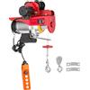 SucceBuy 1700/2200LBS Gru elettrica cablata con carrello Sollevatore portatile Verricello sopraelevato Ascensore di sforzo per il sollevamento del garage