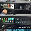 NAVIRIDER 8G + 256GB 12.3 pollici Doppio Schermo Android Per Porsche Macan 2011-2017 2din Auto GPS Lettore Video Multimediale Radio unità principale Carplay