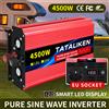 TATALIKEN Convertitore solare a onda sinusoidale pura inverter 1000W-10000W 12V/24V 220V con presa LED UE