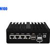 kingdelnuc Nuovissimo Router Firewall Intel N150 N100 N6000 J6412 Mini Computer Tascabile 4x2.5G LAN i226 Fanless Mini PC pfSense PVE ESXi