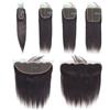 Queenlike Capelli umani con chiusura 4x4 5x5 6x6 13x4 da orecchio a orecchio pizzo frontale trasparente solo 2x6 HD chiusura in pizzo 3-5 giorni di consegna