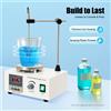 NONE Agitatore Magnetico con Piastra Riscaldante 2000ml 250W Agitatore Magnetico Digitale con Temperatura Regolabile