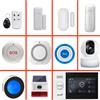 PGST Accessori per allarme intelligente PGST 433 MHz, connessione WIFI GSM、 Sensore porta, kit allarme di sicurezza domestica wireless