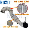 NONE Turbo Downpipe 200 Scudo termico cellulare per AMG W176 A45 CLA45 GLA45 13-18