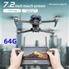 AE30 GPS Drone 8K Professione Telecamera HD Gimbal a 3 assi Laser senza spazzole per evitare ostacoli Airdrop con quadricottero a grande schermo