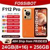 FOSSiBOT F112 Pro 24GB(8+16) 256GB Smartphone Android 14 NFC 5G Telefono cellulare 6.88 "HD + Display 50MP Fotocamera 7150mAh 18W Ricarica