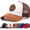 NONE Berretto moda unisex ENJOY LIFE Lettera Patch Berretti da baseball Uomo Donna Cappello da camionista in pelle scamosciata