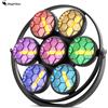 DayFlicker 350W 7-LED COB Lineare Vintage Luce da palcoscenico 1-20Hz Flash DMX512 16/37CH per DJ Concerti Matrimoni Discoteca Danza