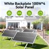 Rvpozwer 400W/200W/100W 12.8V 18BB Pannello solare monocristallino tipo N Celle ad alta efficienza Impermeabili per tetto da giardino fuori rete