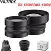 Viltrox TCL-X100VI WCL-X100VI Obiettivo di Conversione Teleobiettivo Equivalente a 50mm per Fotocamere FUJIFILM Serie X100