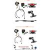 NONE Cavo Impermeabile per E-bike, Luce Anteriore, Luce Posteriore, Luce Freno, Indicatore di Direzione, per Motore Centrale Bafang BBSHD BBS0102 CAN o UART