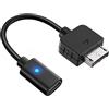 NONE Cavo USB C per Controller 1000, Adattatore di Ricarica Tipo C con LED, Cavo di Conversione per Console PS Vita 1000, Cavo di Alimentazione