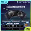 NAVIDIGITAL Cruscotto Navidigital 12.3'' per Audi A6 C7 A7 anni 2012-2018, pannello LCD per auto, tachimetro, Virtual Cockpit, supporto Carplay e HDMI