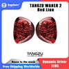 TANGZU WANER 2 Red Lion Bass Edition Auricolari In-ear con Driver Dinamico, Audio di Alta Qualità, Comodi da Indossare, Cuffie Cablate