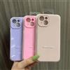 NONE Custodia di Lusso in Silicone Liquido per iPhone 17 16 15 Plus 14 Pro, Originale per iPhone 12 13 Pro Max, Protezione Completa della Fotocamera