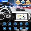 Hizpo 7862 Sistema Auto Intelligente per Renault Twingo 3 Ⅲ 2014 - 2024, Autoradio con Schermo da 9 Pollici, Carplay Wireless, GPS, Stereo, Lettore Multimediale, Telecamera a 360°