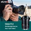 VILTROX Obiettivo VILTROX 13mm per Sony E, Nikon Z, Fuji X, Apertura F1.4, Autofocus, Ultra Grandangolare, per Fotocamere APS-C e Vlog