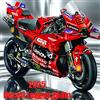 Maisto 1:18 2025 BK8 Gresini Racing Ducati Lenovo Team Moto GP Modellino Moto da Collezione Regalo Giocattolo