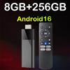 YOZHIXU 2026 Q12 Smart TV Stick Android 16 con Telecomando Vocale, Dual Wifi 5G, Bluetooth 6.0, AV1, 8GB 256GB, Set-Top Box 4K con Assistente Google