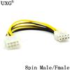 UXG 8 pin ATX 12V CPU EPS P4 Cavo di Estensione di Alimentazione 8pin 18 centimetri Estendere Legare del Cavo 18AWG di Alimentazione per Bitcoin Minatore Minerario Macchina