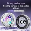 NONE K51 AI Mobile Cooler Magnetico con Clip Posteriore, Radiatore di Raffreddamento a Ghiaccio, Display Digitale, Luce RGB, Dissipatore per Gaming con Controllo della Temperatura