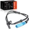 Frankberg Sensore ABS Frankberg 1x per Asse Anteriore Sinistro e Destro per BMW Serie 7 E65 E66 E67 3.0L 3.6L 3.9L 4.0L 4.4L 4.8L 6.0L 2003-2008 0265007844