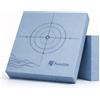 FunLife Balance Pad 40x40x5 cm - Cuscino propriocettivo per allenamento del core, coordinazione, equilibrio e yoga, fino a 150 kg