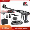 zollor Idropulitrice a batteria 200BAR 3500W con motore brushless, 15000mAh, 3 velocità, compatibile con batteria Makita 18V, con batteria e tubo da 5M
