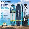 EGGORY SUP Tavola da Paddle Gonfiabile Ocean Explorer per Attività Acquatiche all'Aperto, 11 Piedi (325 * 89 * 15 cm), Design Ultra Largo, Ideale per Viaggi in Famiglia, Yoga in Acqua, Fitness, Pesca e