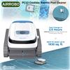 AiRROBO Robot Pulitore Piscina Senza Cavo AIRROBO PC10,Aspirazione Potente 45000Pa,Navigazione Intelligente IA Naviclean,3 Modalità Pulizia Pavimento/Muro/Auto,Arrampica Pendenza 30°,Batteria 5200mAh