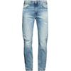 CALVIN KLEIN JEANS - Jeans straight - Blu