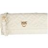 PINKO - Portafoglio con tracolla - Off white