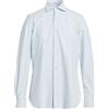 FINAMORE 1925 - Camicia a righe - Celeste
